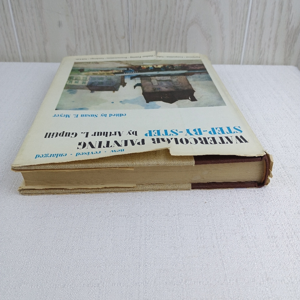 Watercolor Painting Step-by-Step by Arthur L. Guptill hard back book - Picture 4 of 12